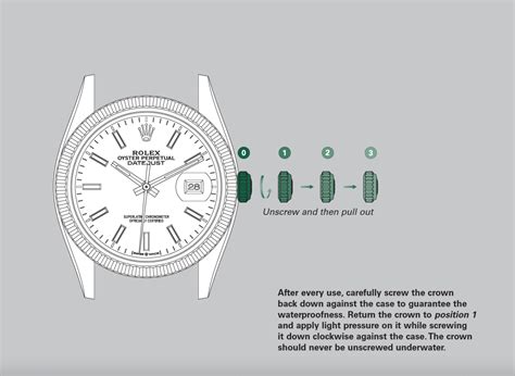 how to change time and date on rolex oyster