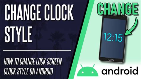 how to change time format on android lock screen