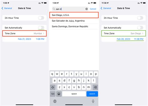 how to change time on iphone 15 plus