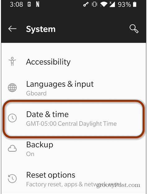 how to change time to 24 hour format android
