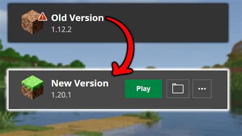how to change versions in minecraft java edition