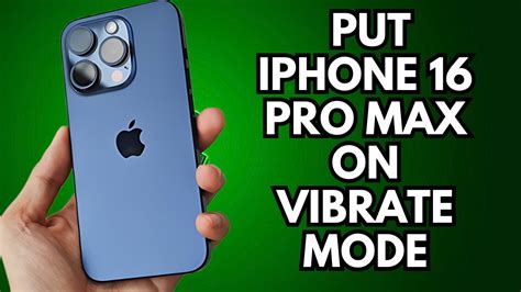 how to change vibration on iphone 16 pro max