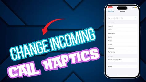 how to change vibration pattern on iphone 15