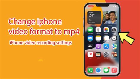 how to change video format to mp4 on iphone
