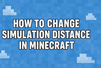 how to change view distance minecraft java