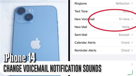 how to change voicemail on iphone 14