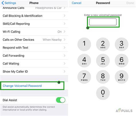 how to change voicemail on iphone att