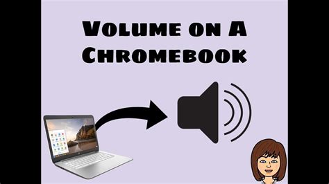how to change volume on chromebook