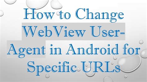 how to change webview in android