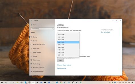 how to change windows resolution