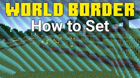 how to change world border in minecraft java