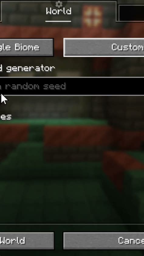 how to change world type in minecraft java