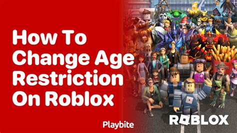 how to change your age restriction on roblox mobile