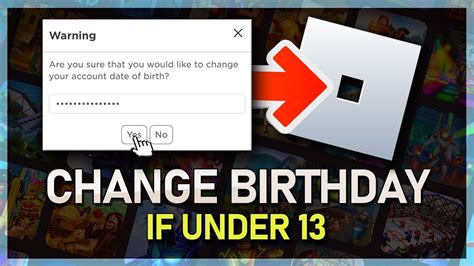 how to change your birthday on roblox under 13 mobile 2025