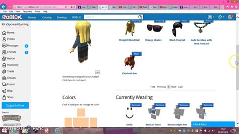 how to change your character in roblox on computer
