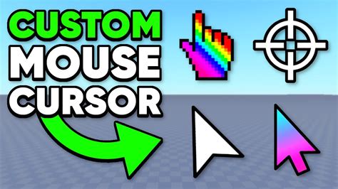 how to change your cursor on roblox