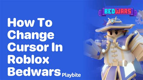how to change your cursor on roblox bedwars