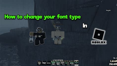 how to change your font on roblox ipad