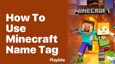 how to change your name tag in minecraft