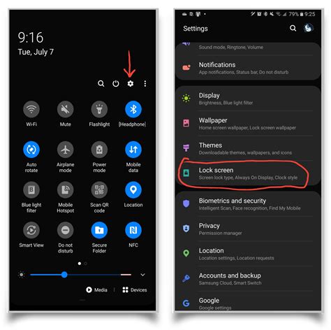 how to change your passcode on android
