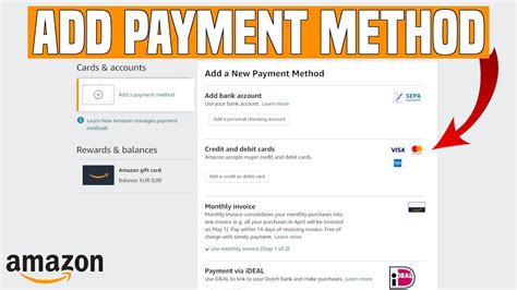 how to change your primary payment method on amazon