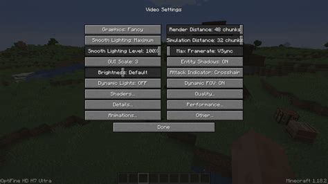 how to change your render distance in minecraft java