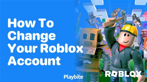 how to change your roblox account on phone