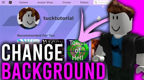 how to change your roblox background on pc