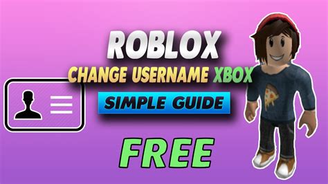how to change your username in roblox for free on xbox