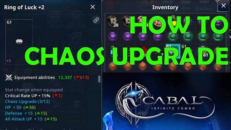 how to chaos upgrade cabal