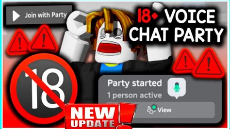 how to chat in party roblox mobile