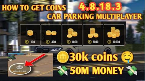 how to cheat coins in car parking multiplayer