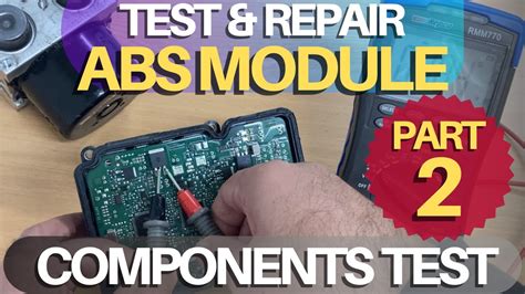 how to check abs control module