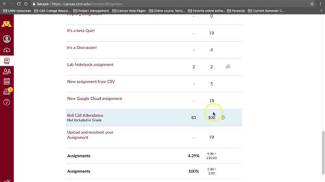 how to check absences on canvas