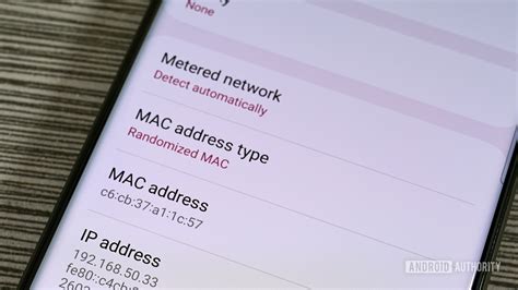 how to check android device mac address