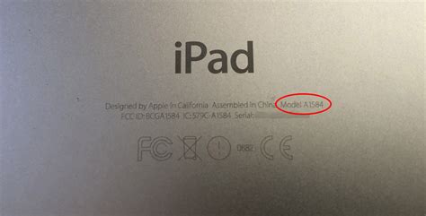how to check apple ipad model with serial number
