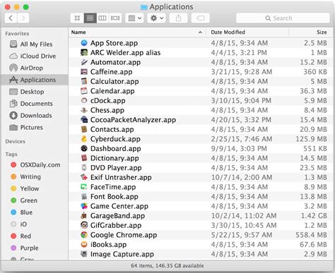 how to check application usage on mac