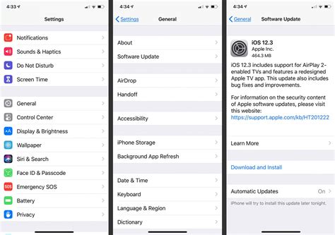 how to check apps for updates ios