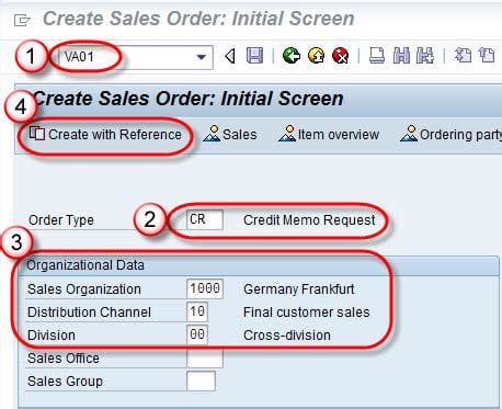 how to check credit note in sap tcode