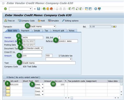 how to check debit note in sap