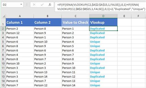 how to check duplicates in multiple columns excel