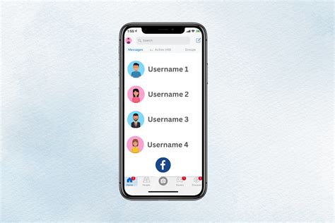 how to check facebook messenger messages on iphone