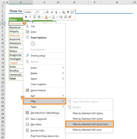 how to check font color in pdf