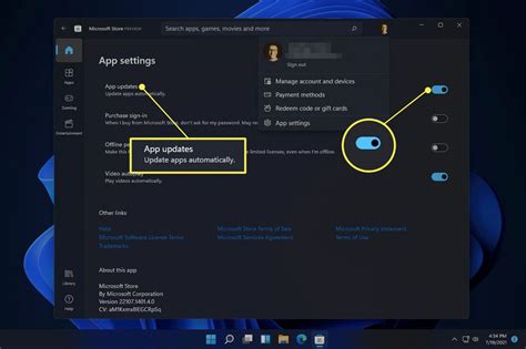 how to check for app updates on windows 11