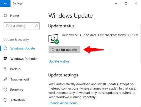 how to check for firmware updates windows 10