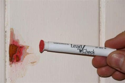 how to check for lead in paint