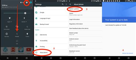 how to check for system updates on android tv