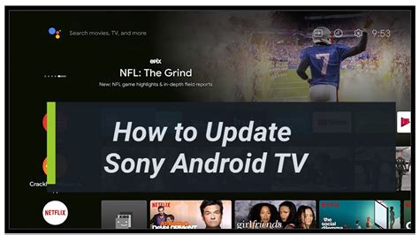 how to check for updates on android tv