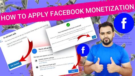 how to check if fb profile fb page is eligible for monetization