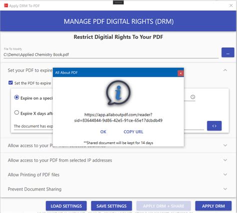 how to check if pdf is drm protected